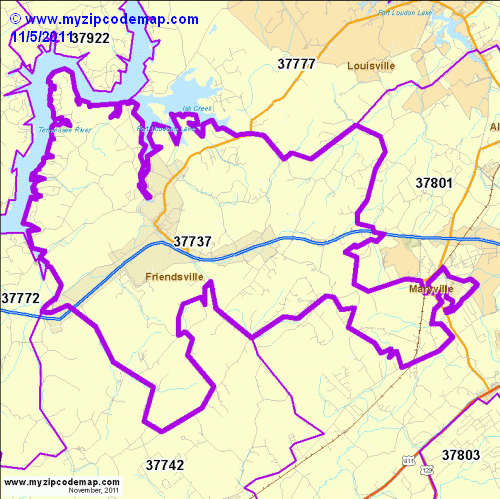 map of 37737