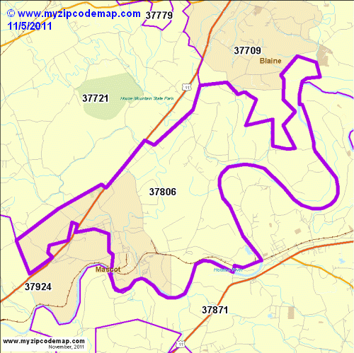map of 37806