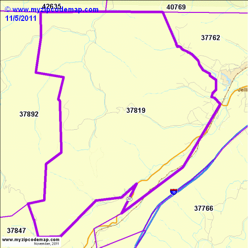 map of 37819
