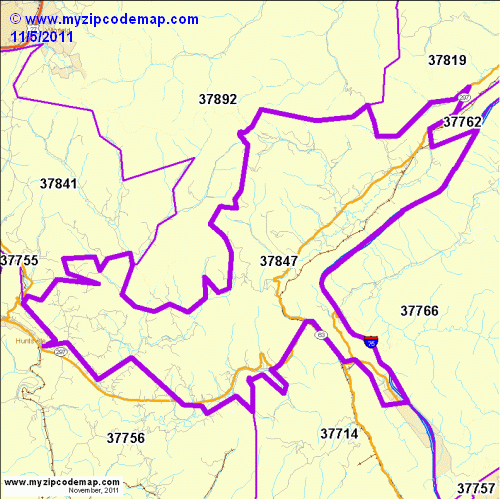map of 37847