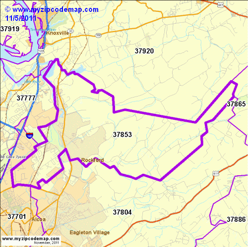 map of 37853
