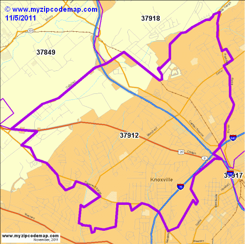 map of 37912