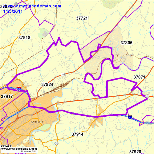 map of 37924