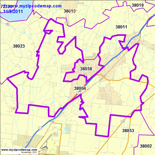 map of 38004