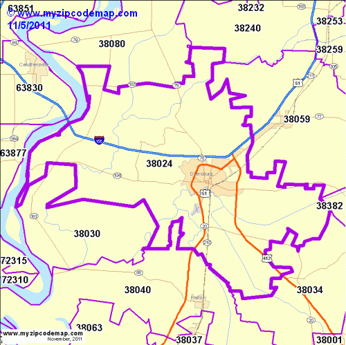 map of 38024