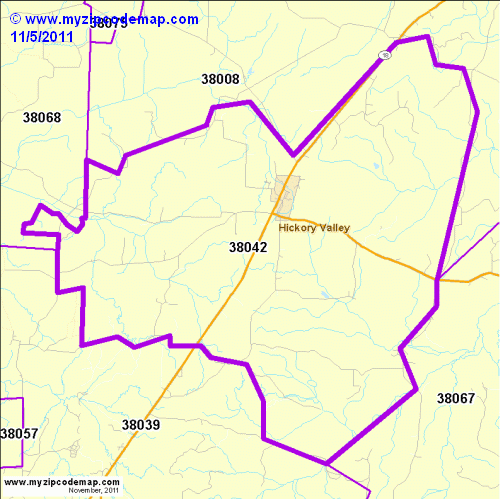 map of 38042