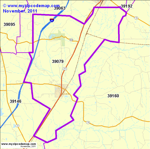 map of 39079