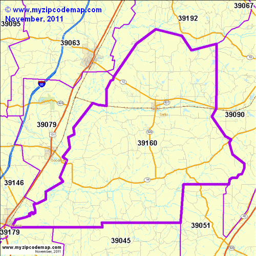 map of 39160