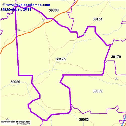 map of 39175