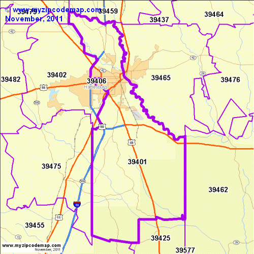 map of 39401