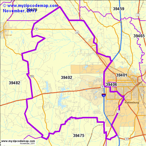 map of 39402