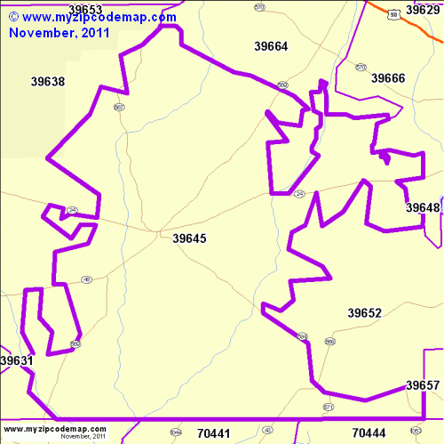 map of 39645