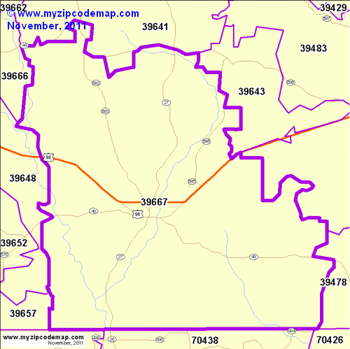 map of 39667