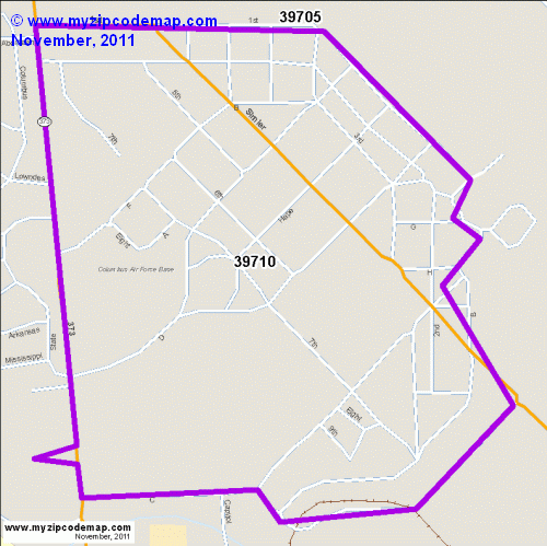 map of 39710