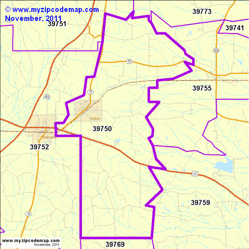 map of 39750