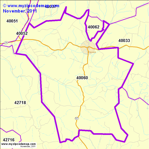 map of 40060
