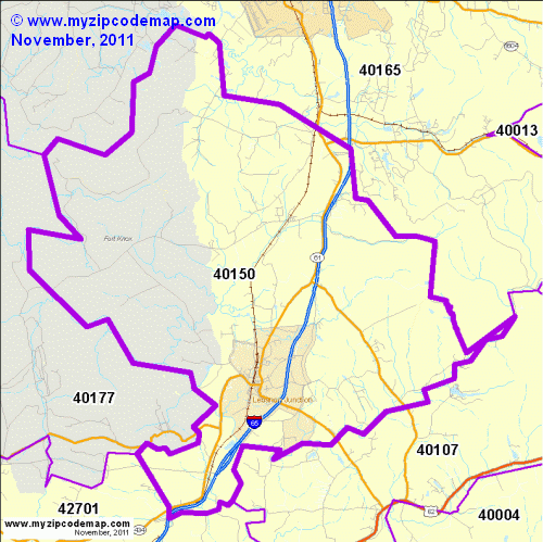 map of 40150