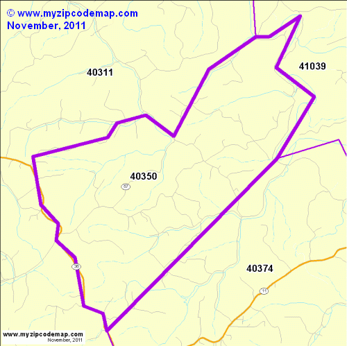 map of 40350
