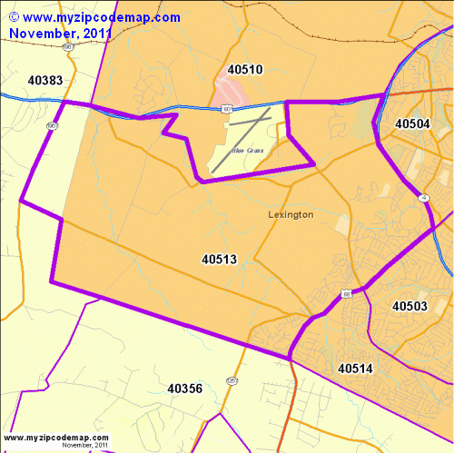 map of 40513