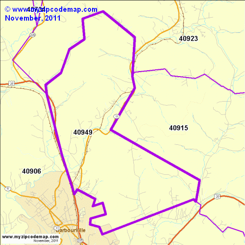 map of 40949