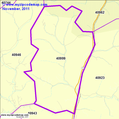 map of 40999