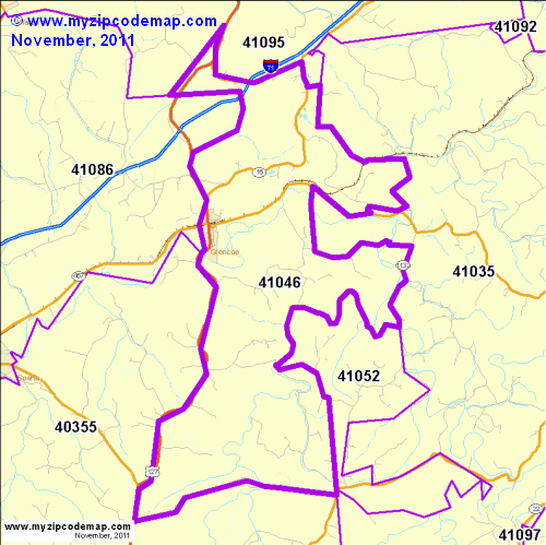 map of 41046