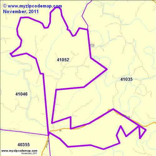 map of 41052