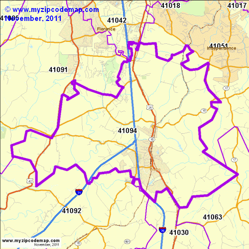 map of 41094