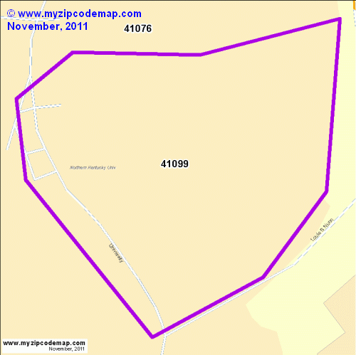 map of 41099