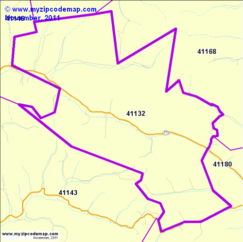 map of 41132