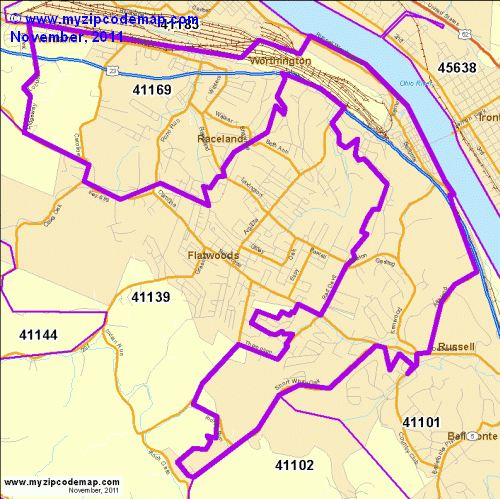 map of 41169