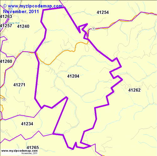 map of 41204