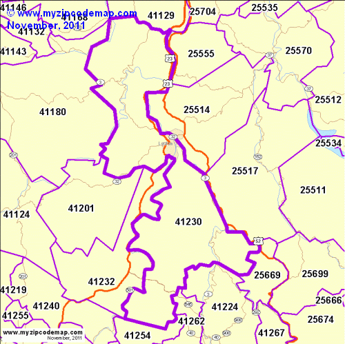 map of 41230