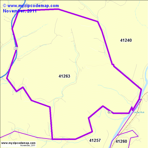 map of 41263