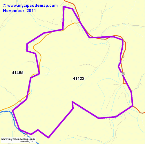 map of 41422