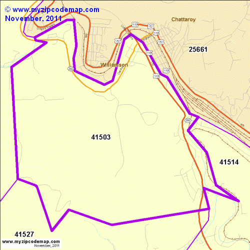 map of 41503