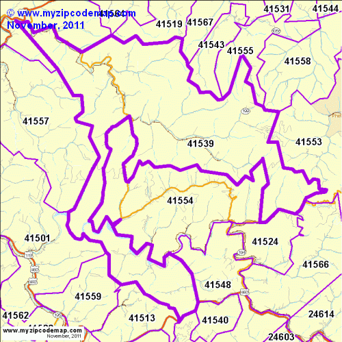 map of 41539