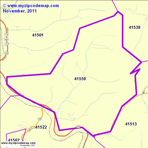 map of 41559