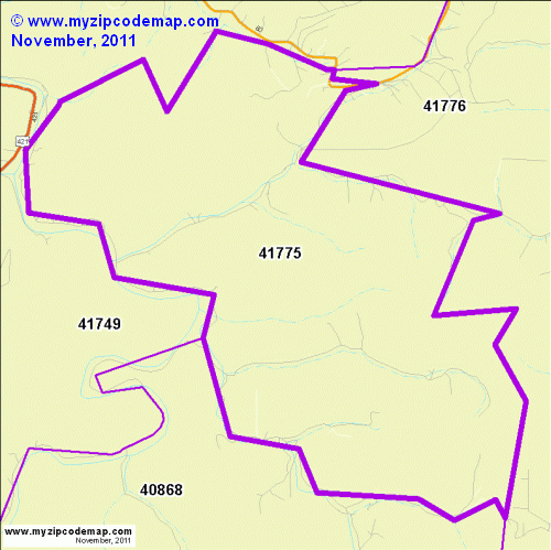 map of 41775