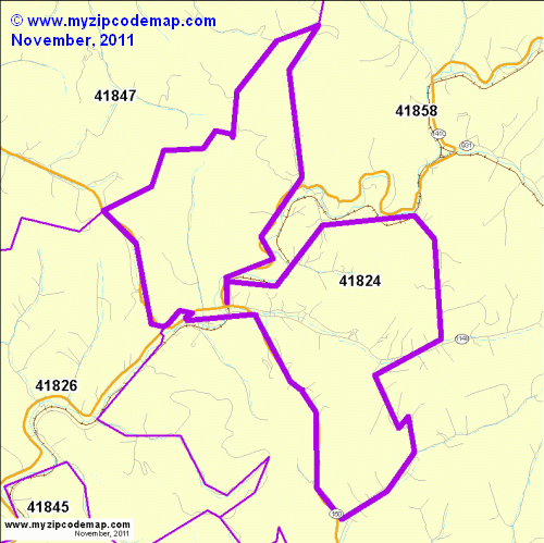 map of 41824