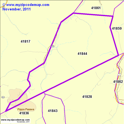 map of 41844
