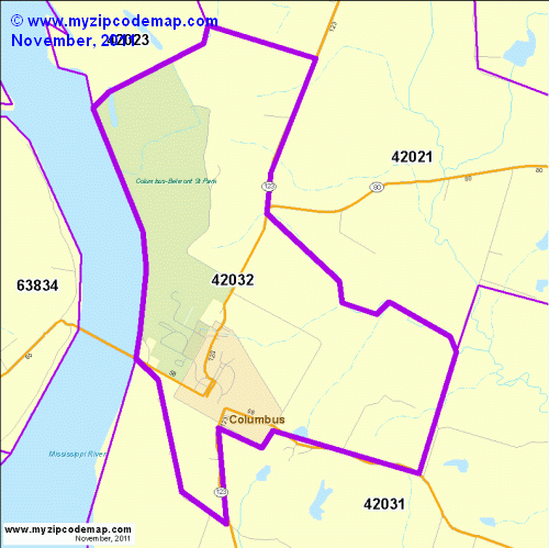map of 42032