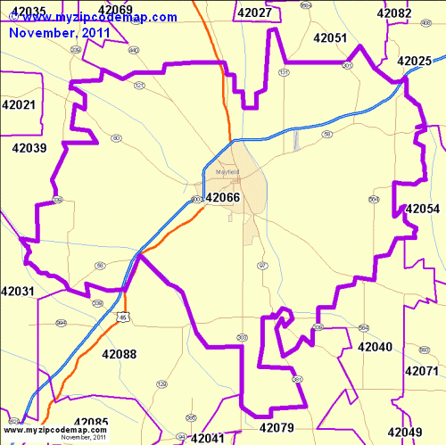 map of 42066