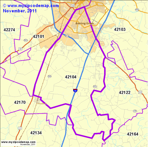 map of 42104