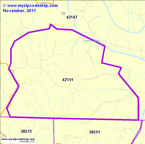 map of 42151