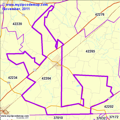 map of 42204