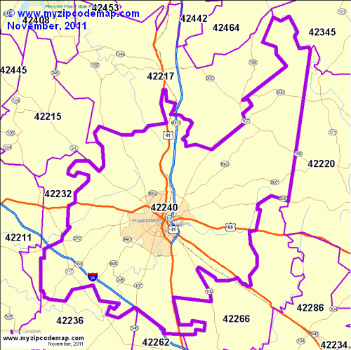 map of 42240