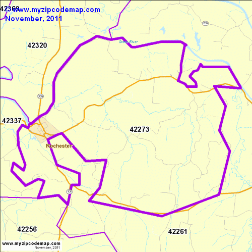 map of 42273
