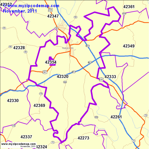 map of 42320