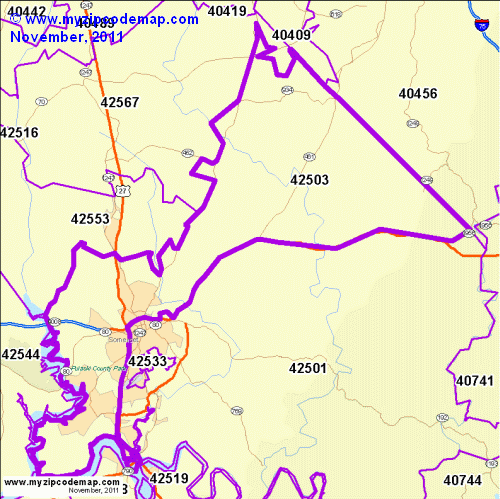 map of 42503
